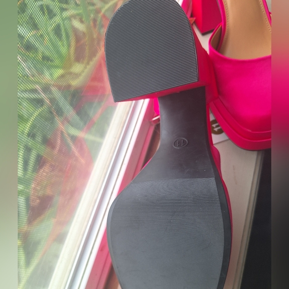 Pink high chunk platform heels Wild Fable - Picture 2 of 5